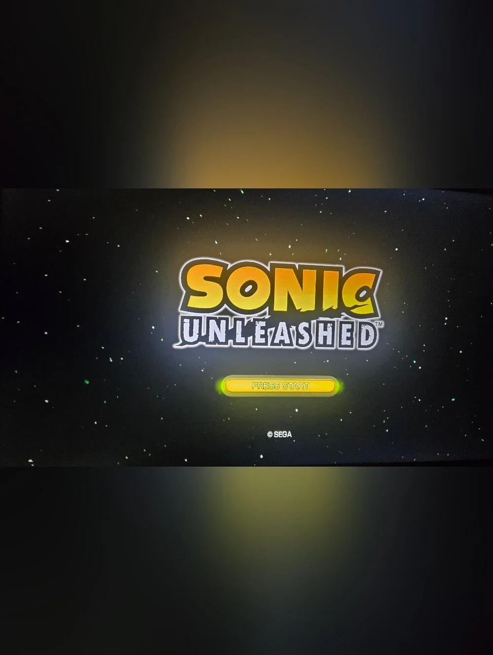 Does Have Some Scuffs But Does Work Sonic Unleashed Video Game - Yellow